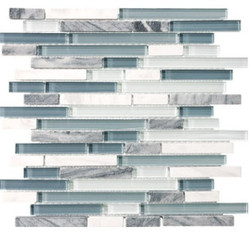 Anatolia Bliss Glass & Stone Linear Waterfall